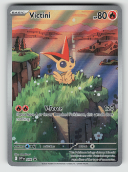 Victini Pokemon SVP 208 Full Art Illustration Rare Black Star Promo NM - Image 1