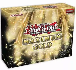 Yu-Gi-Oh! Maximum Gold Collector’s Set Mini-Box Factory Sealed 1st Edition - Image 1