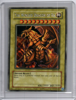 Yugioh - The Winged Dragon of Ra - DOD-001 - Prismatic Secret Rare - Promo - NM - Image 1