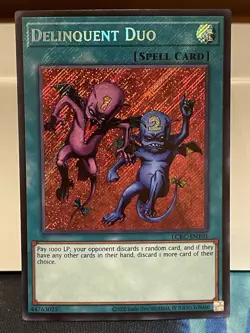 Delinquent Duo - LCKC-EN101 - Secret Rare - Unlimited Edition - LP - Image 1