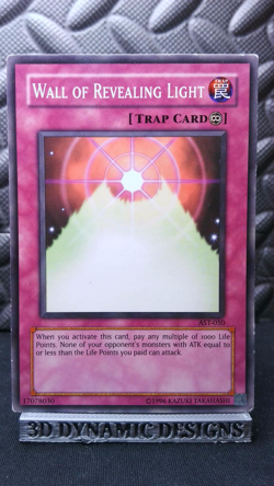 | Yugioh Wall of Revealing Light AST-050 Common Ancient Sanctuary LP 🔥 | - Image 1