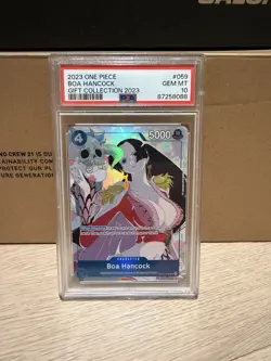 ONE PIECE OP02 059 GIFT COLLECTION 2023 PROMO - BOA HANCOCK PSA 10 GEM MINT - Image 1