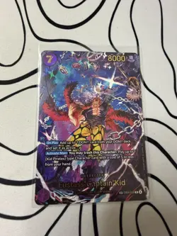 One Piece Eustass Captain Kid EB04-039 SP Alt Art OP14 Egghead Crisis NM - Image 1