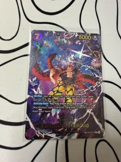 One Piece Eustass Captain Kid EB04-039 SP Alt Art OP14 Egghead Crisis NM - Image 4