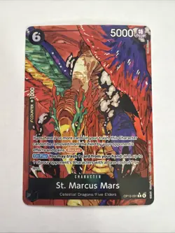 St. Marcus Mars (Alternate Art) OP13-091 Carrying On His Will Foil One Piece Tcg - Image 1