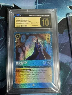 Disney Lorcana The Queen Mirror Seeker Costco Promo CGC PRISTINE 10 - Image 1