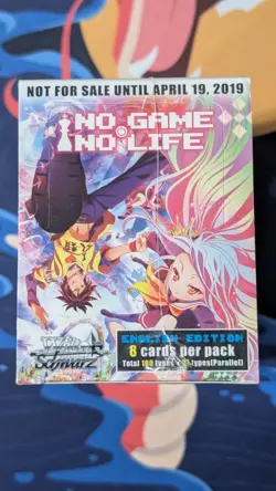 NO GAME NO LIFE WEISS SCHWARZ BOOSTER BOX ENGLISH (NGL/S58) NGNL - Image 5