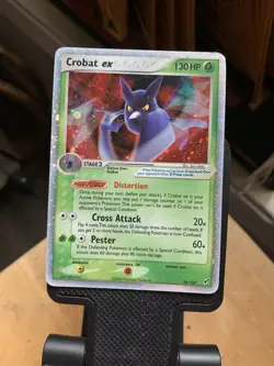 2005 Pokemon TCG Crobat ex Holo card from the EX Deoxys expansion - Image 5
