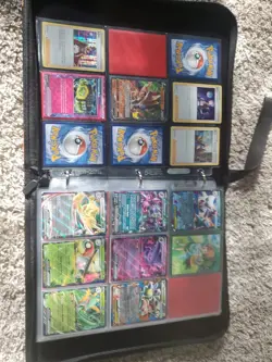 Pokemon Card Collection Binder Compatible with EX/V/VStar/VMax Holos - Image 1