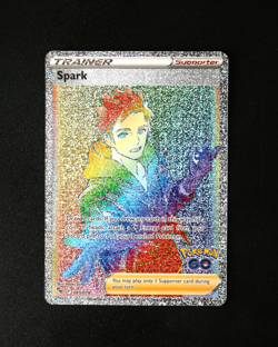 Pokemon Card TCG - Spark 085/078 - Pokemon GO - Rainbow Secret Rare - NM ⭐ - Image 1