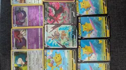 Large Lot Of Pokemon Cards V And Holo Pikachu Gengar Snorlax And More - Image 3