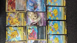 Large Lot Of Pokemon Cards V And Holo Pikachu Gengar Snorlax And More - Image 5