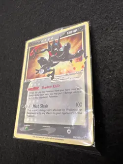 Pokemon TCG Greninja Gold Star Celebrations Black Star Promo Card Sealed w/Bend - Image 4