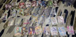 Anime CCG Card Mini Figure Lot Goddess Story Demon Slayer Various Waifu Read - Image 4