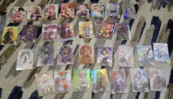 Anime CCG Card Mini Figure Lot Goddess Story Demon Slayer Various Waifu Read - Image 5