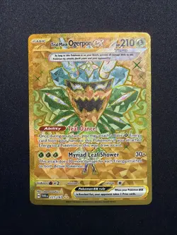 Teal Mask Ogerpon ex 221/167 SV06: Twilight Masquerade Hyper Rare Pokemon Card - Image 1