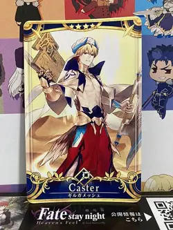 Gilgamesh Stage 4 Caster Star 5 FGO Fate Grand Order Arcade Card - Image 1