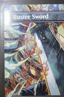Buster Sword #0351 (Borderless - Regular) Magic the Gathering: Final Fantasy - Image 5