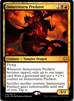 Immersturm Predator (214) - Normal - Kaldheim (KHM) - NM - Image 1