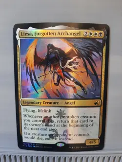 Liesa, Forgotten Archangel 232/277 Rare Foil Promo MTG MID - Image 1