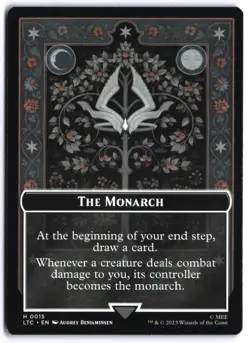 The Monarch // Treasure Double-Sided Token 15 // 12 Normal NM MTG - Image 1