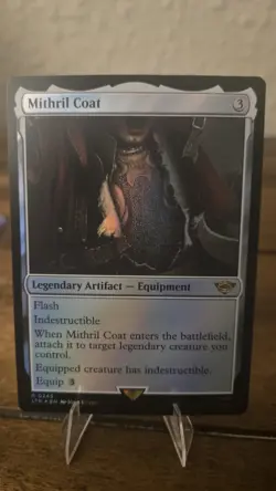 MTG Mithril Coat *FOIL* The Lord of the Rings 0245 Pack Fresh - Image 1