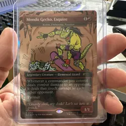 Mondo Gecko, Esquire FOIL TMNT Secret Lair #2364 NM - MTG ENG - Image 1