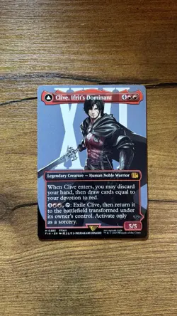 Clive, Ifrit's Dominant (0385) (Borderless) - FINAL FANTASY (FIN) - Image 1