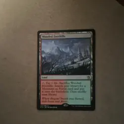 Magic: The Gathering Wooded Foothills Khans of Tarkir Rare Land Regular 249 - Image 3