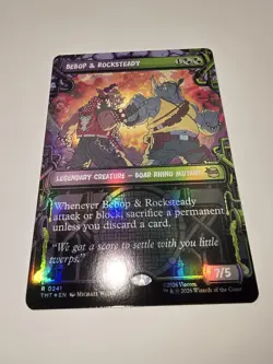 Bebop & Rocksteady (Showcase) Teenage Mutant Ninja Turtles Foil - Image 1