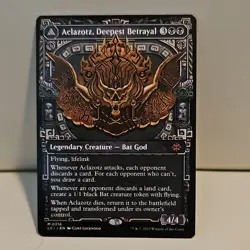 Aclazotz, Deepest Betrayal Temple of the Dead 0316 Mythic Transform MTG Ixal… - Image 1