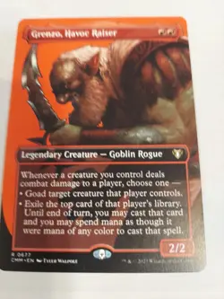 Grenzo, Havoc Raiser (Borderless) Commander Masters Regular - Image 1