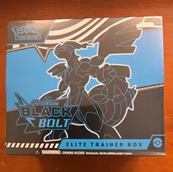 Pokemon TCG: SV10.5 Black Bolt Elite Trainer Box - Image 1