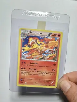 Infernape 20/114 (LP) Holo Rare XY Series: Steam Siege 2016 Pokemon Card - Image 4