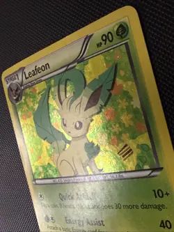 Pokemon Leafeon BW87 Black And White Promo LP/MP - Image 2