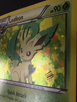 Pokemon Leafeon BW87 Black And White Promo LP/MP - Image 3