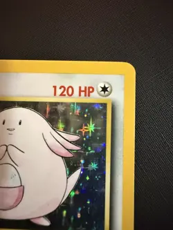 pokemon vintage base set holo chansey 3/102 LP/NM - Image 3