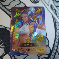 Nessa Goddess Story Doujin Waifu Trading Card SR Pokemon - Image 1