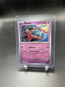 Deoxys Reverse Holo Pokemon TCG Rare SV04 Paradox Rift 074/182 NM - Image 1