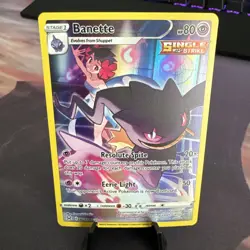 Pokemon TCG SWSH Lost Origin Banette TG07/TG30 Holo Ultra Rare NM - Image 1