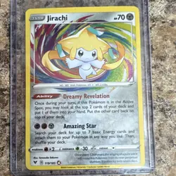 Pokemon Jirachi Amazing Rare 119/185 Swsh04 Vivid Voltage Holo English - Image 1