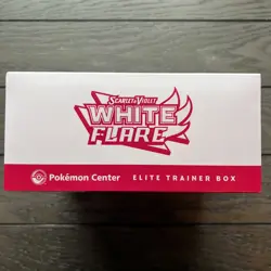 Pokemon White Flare Pokemon Center ETB Elite Trainer Box Factory Sealed New - Image 3