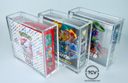 Japanese Pokemon Booster Box (main set) Premium Acrylic Magnetic Display Case - Image 2