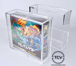 Japanese Pokemon Booster Box (main set) Premium Acrylic Magnetic Display Case - Image 5