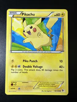 Pikachu Pokemon Boundaries Crossed 50/149 LP - Image 1