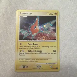 LP POKEMON TCG ROTOM 13/100 D&P MAJESTIC DAWN RARE HOLO - Image 1