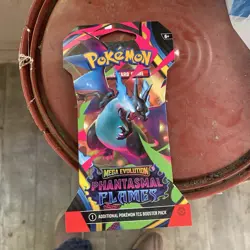 4x Pokemon Phantasma Flames Booster Packs (Full Art Set) - Image 1