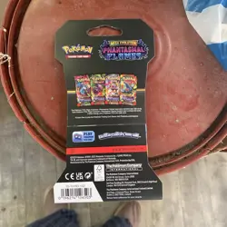 4x Pokemon Phantasma Flames Booster Packs (Full Art Set) - Image 2