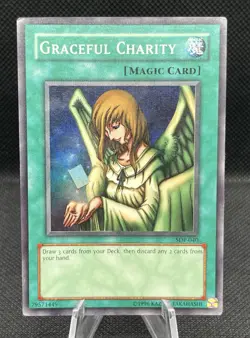 Vintage 1996 Yugioh! -Graceful Charity Rare Holo - SPD-040 - Image 1