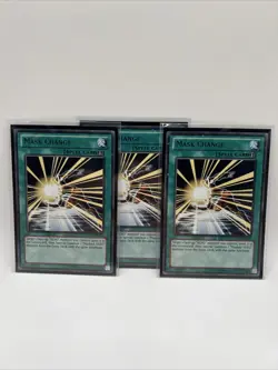 DL14-EN016 Yugioh yugioh Mask Change Rare PURPLE EURO NM X3 - Image 2